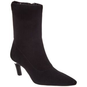 Dune London Oliya Suede Boot, Black